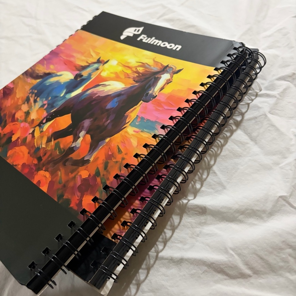 4 Fulmoon Black Drawing Pads NWT - Picture 2 of 3